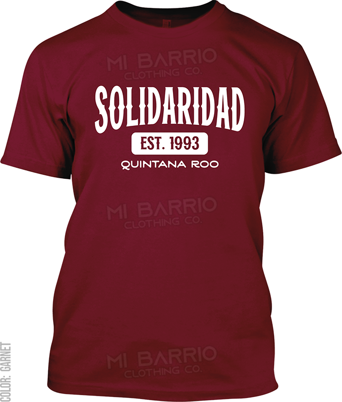 Solidaridad, Quintana Roo Signature T-Shirt