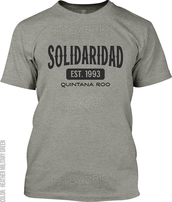Solidaridad, Quintana Roo Signature T-Shirt