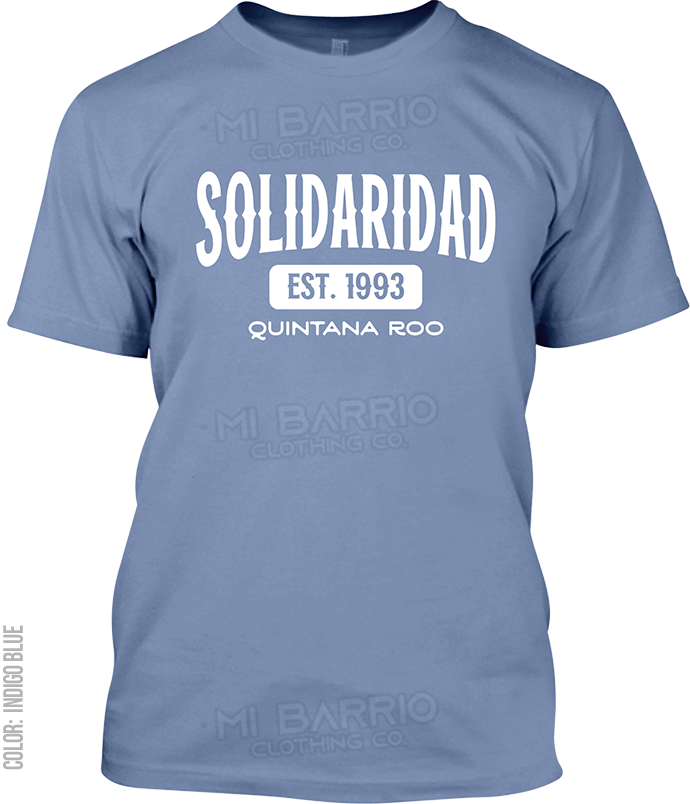 Solidaridad, Quintana Roo Signature T-Shirt