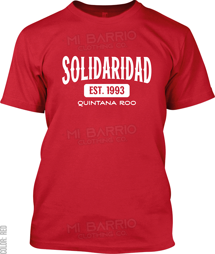 Solidaridad, Quintana Roo Signature T-Shirt