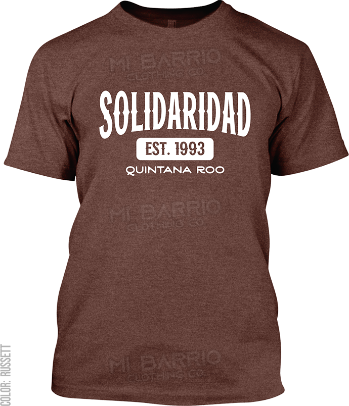 Solidaridad, Quintana Roo Signature T-Shirt