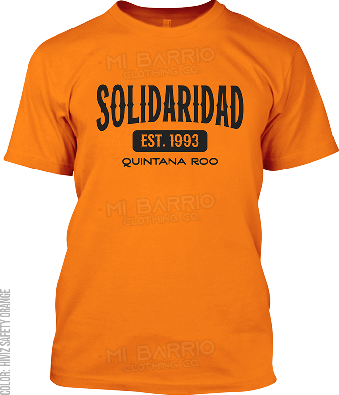 Solidaridad, Quintana Roo Signature T-Shirt