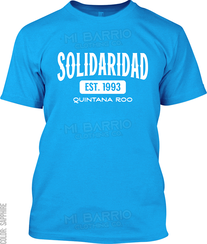 Solidaridad, Quintana Roo Signature T-Shirt