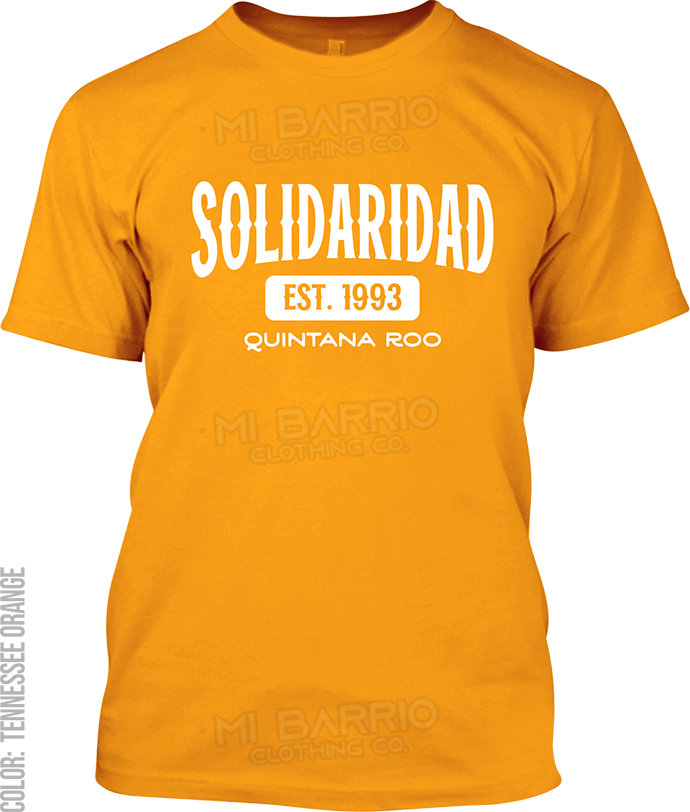 Solidaridad, Quintana Roo Signature T-Shirt