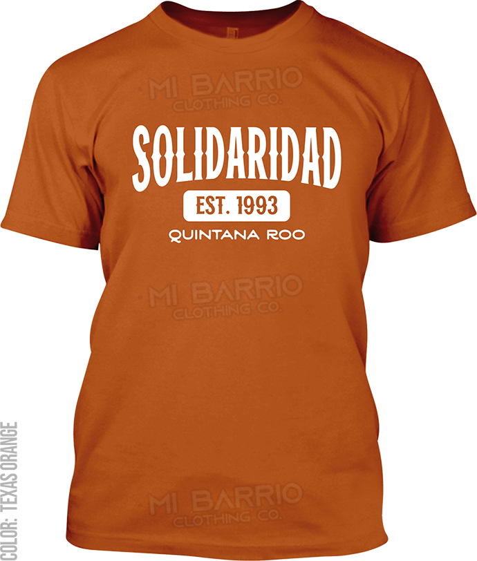 Solidaridad, Quintana Roo Signature T-Shirt