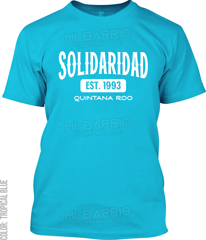 Solidaridad, Quintana Roo Signature T-Shirt