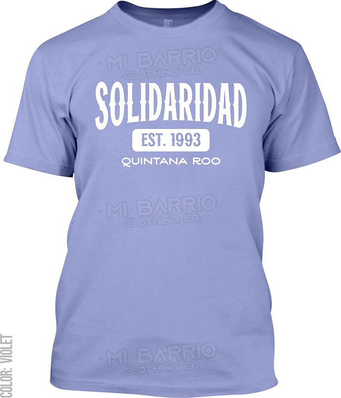 Solidaridad, Quintana Roo Signature T-Shirt