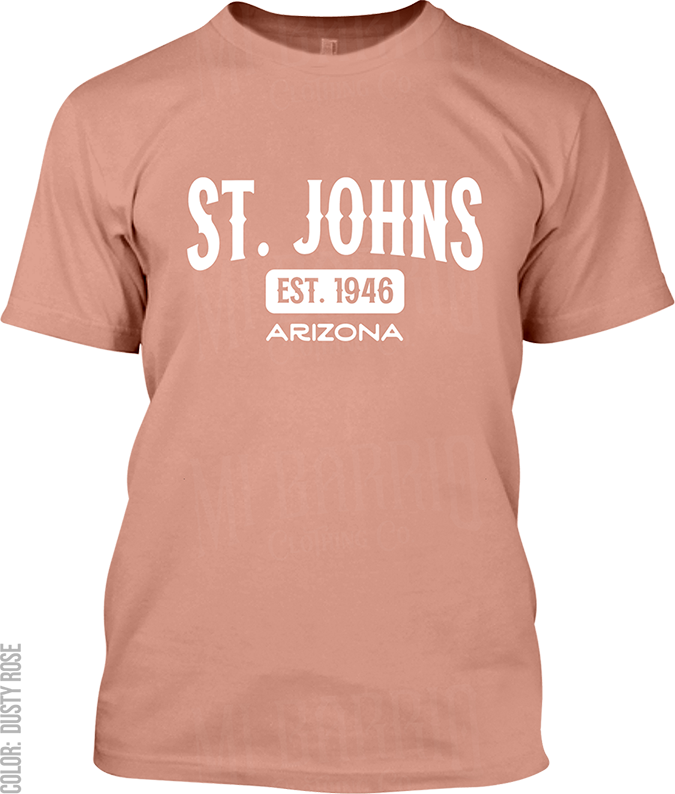 St. Johns, Arizona Signature T-Shirt