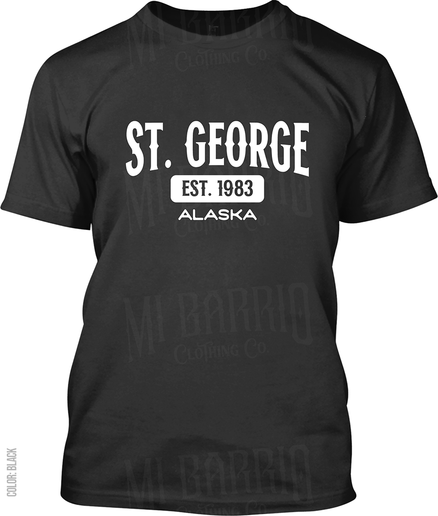 St. George, Alaska Signature T-Shirt