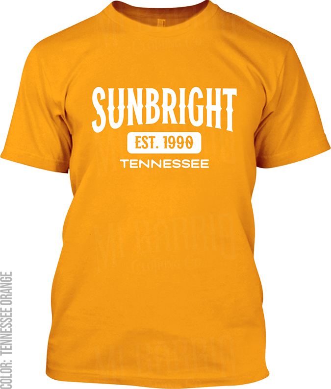 Sunbright, Tennessee Signature T-Shirt