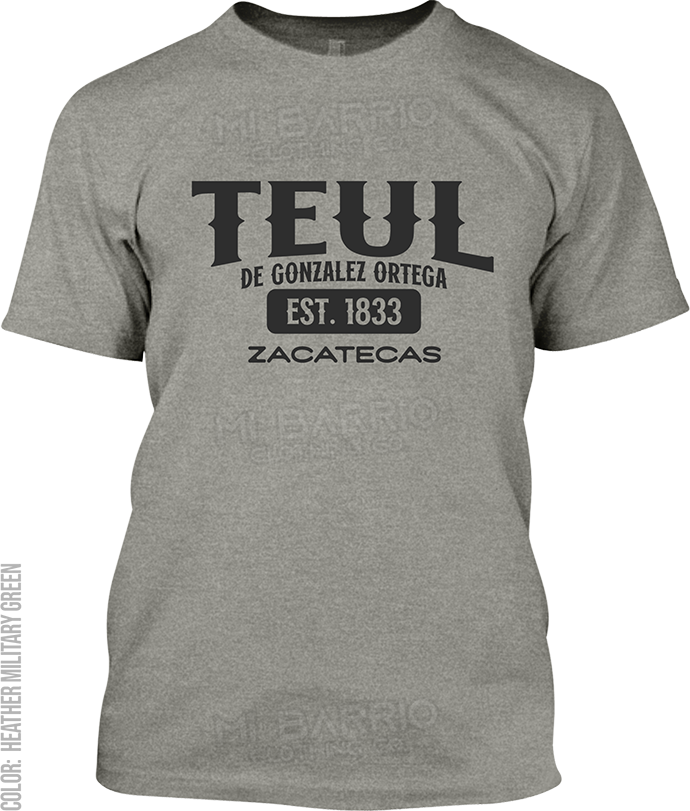 Teul de Gonzalez Ortega, Zacatecas Signature T-Shirt