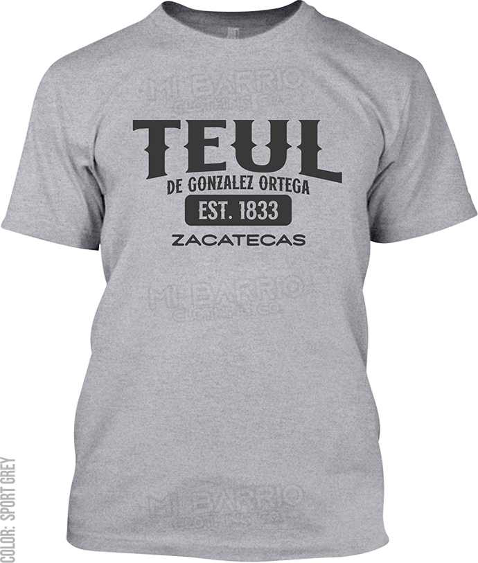Teul de Gonzalez Ortega, Zacatecas Signature T-Shirt