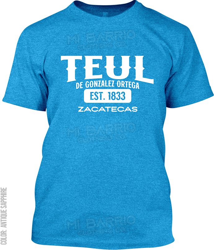 Teul de Gonzalez Ortega, Zacatecas Signature T-Shirt
