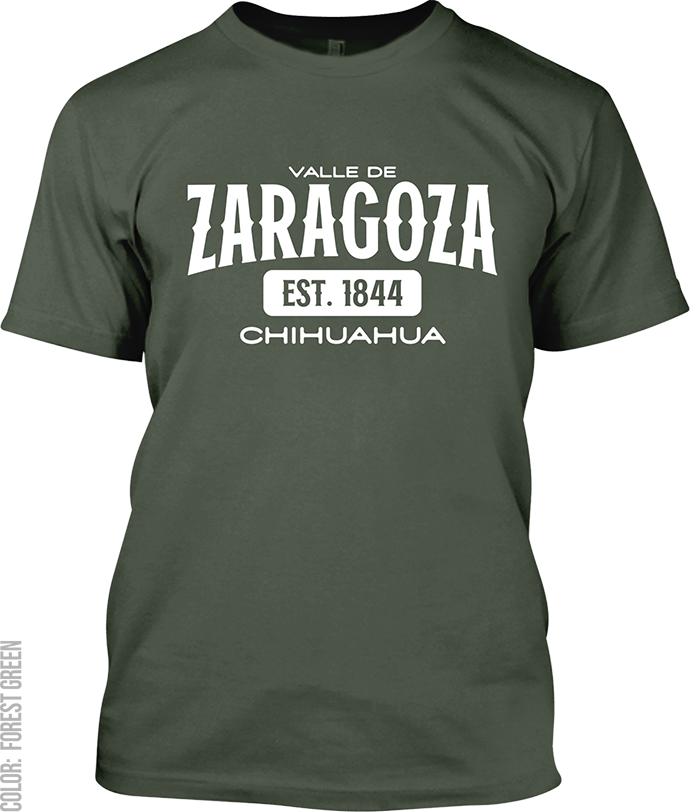 Valle de Zaragoza, Chihuahua Signature T-Shirt