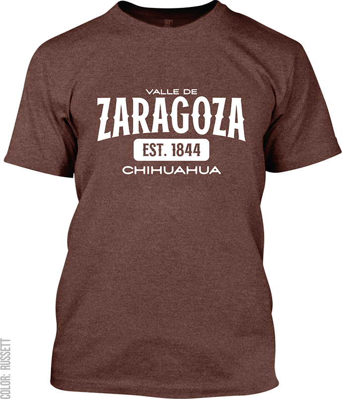 Valle de Zaragoza, Chihuahua Signature T-Shirt