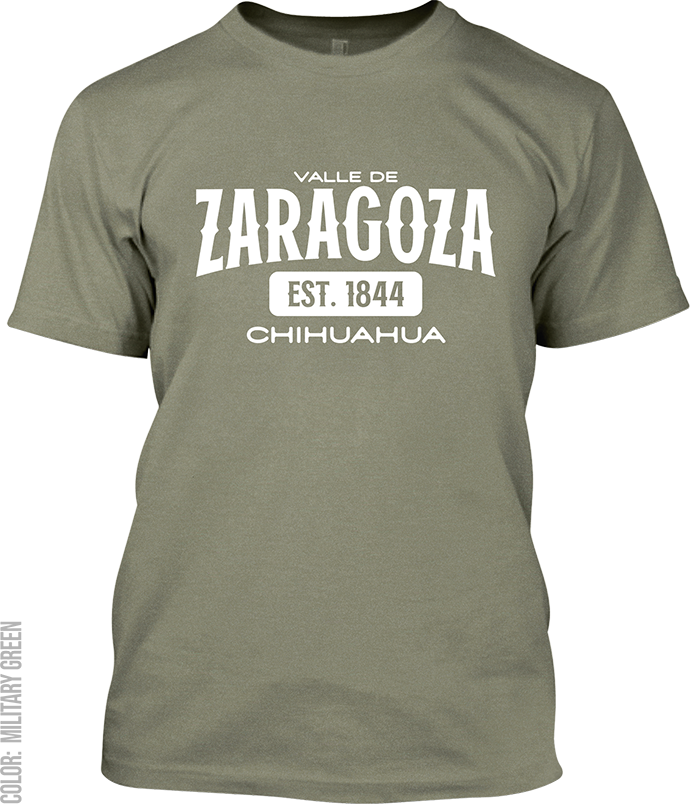 Valle de Zaragoza, Chihuahua Signature T-Shirt