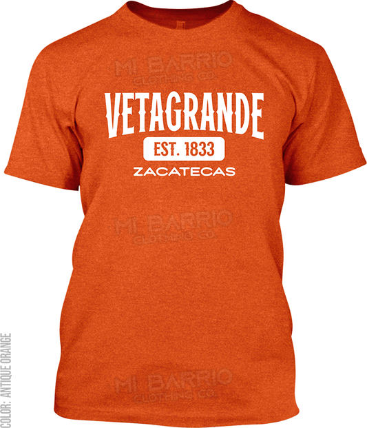 Vetagrande, Zacatecas Signature T-Shirt