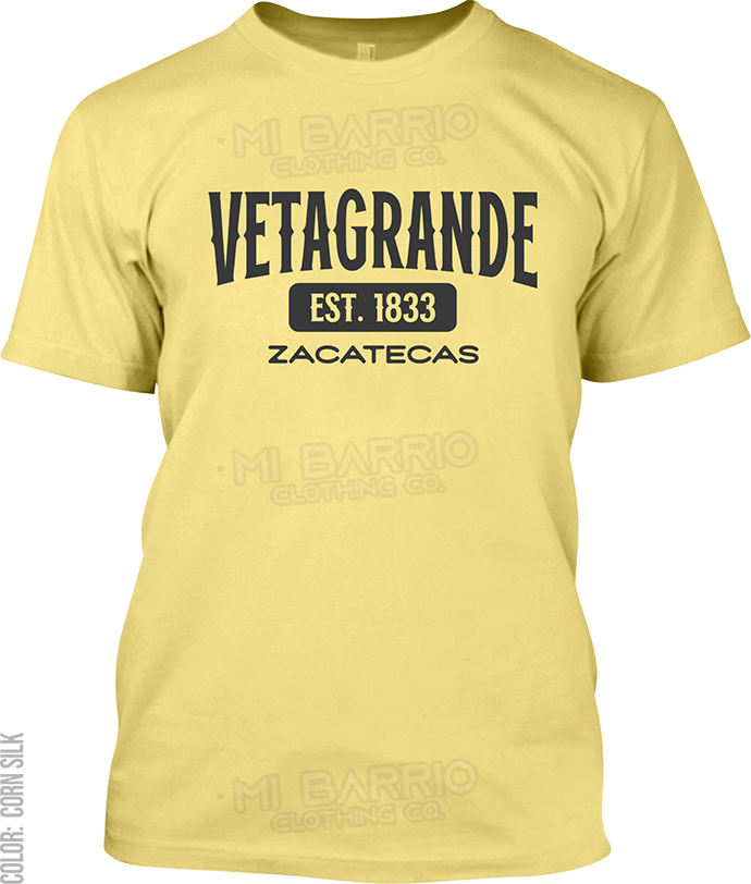 Vetagrande, Zacatecas Signature T-Shirt