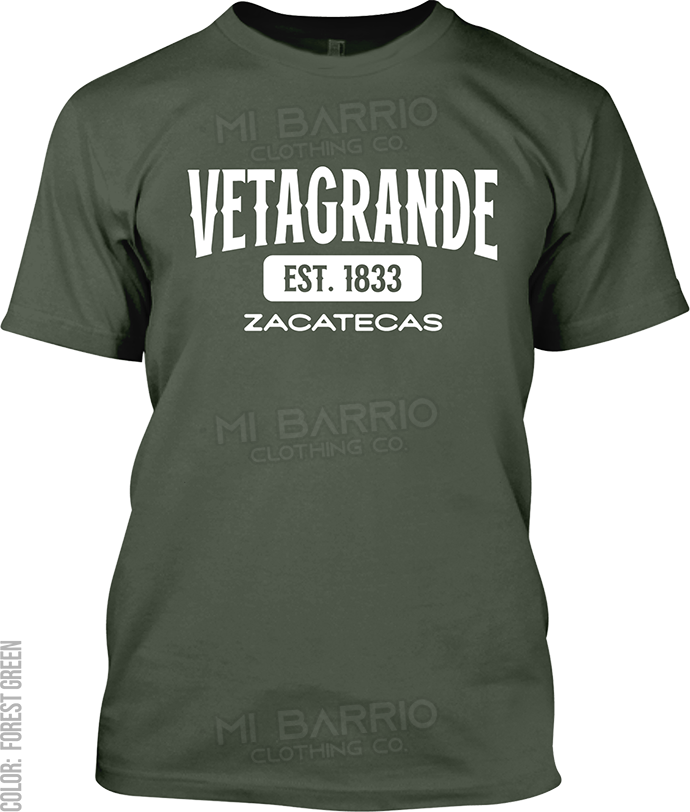 Vetagrande, Zacatecas Signature T-Shirt