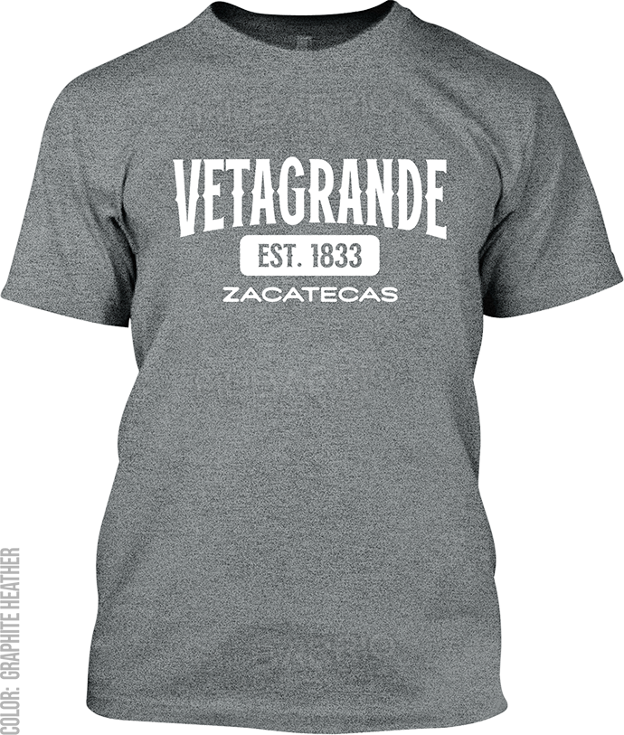 Vetagrande, Zacatecas Signature T-Shirt
