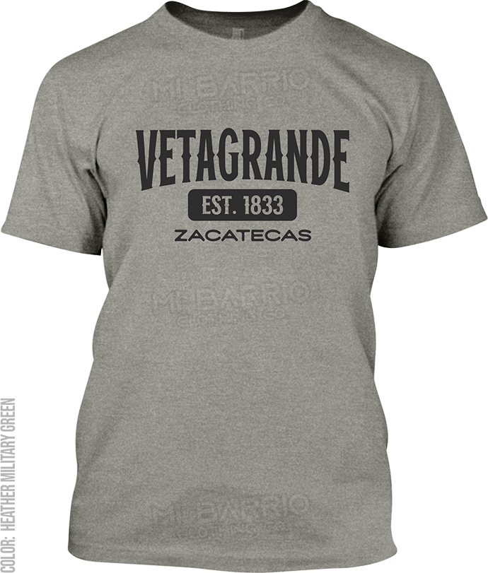 Vetagrande, Zacatecas Signature T-Shirt