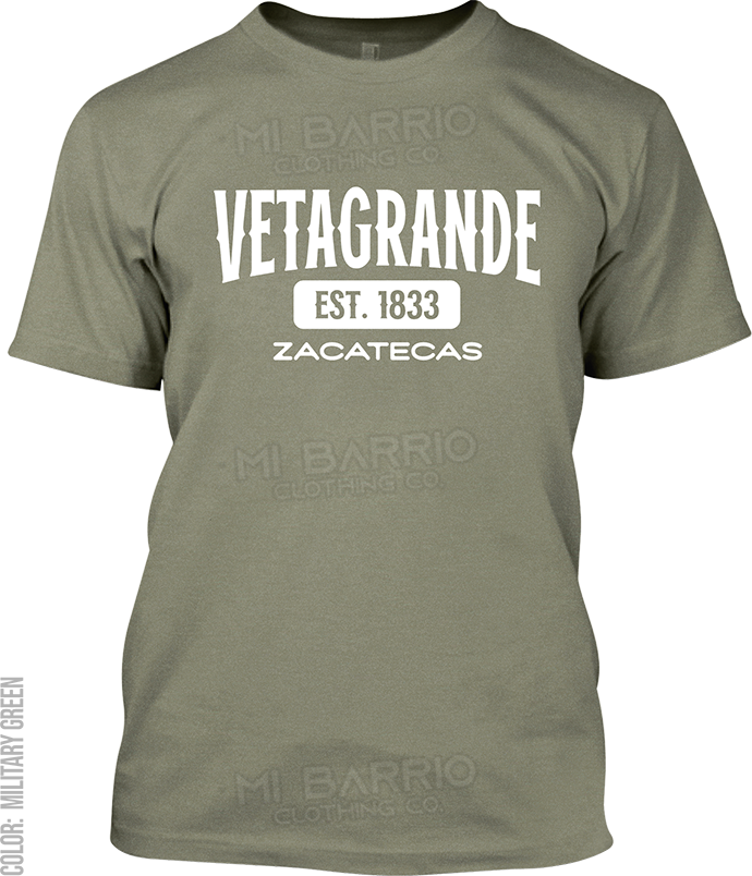 Vetagrande, Zacatecas Signature T-Shirt