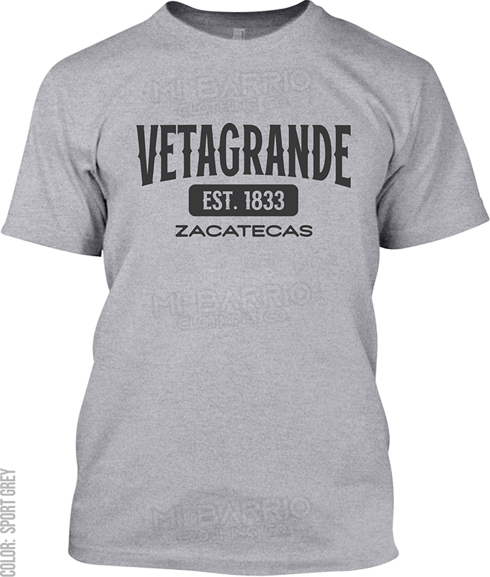 Vetagrande, Zacatecas Signature T-Shirt