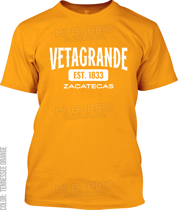 Vetagrande, Zacatecas Signature T-Shirt