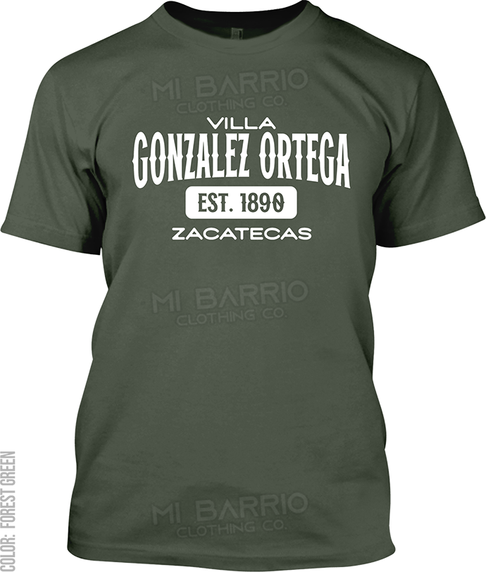 Villa Gonzalez Ortega, Zacatecas Signature T-Shirt