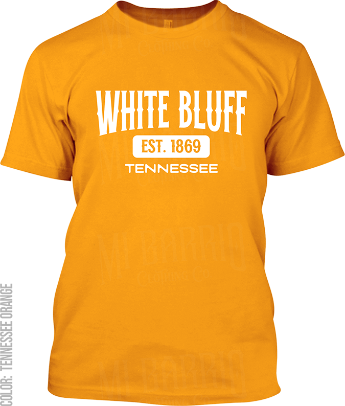 White Bluff, Tennessee Signature T-Shirt