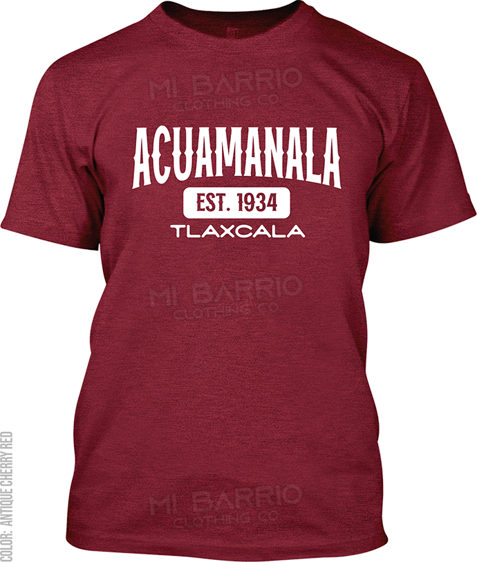 Acuamanala, Tlaxcala Signature T-Shirt