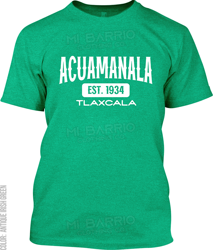 Acuamanala, Tlaxcala Signature T-Shirt