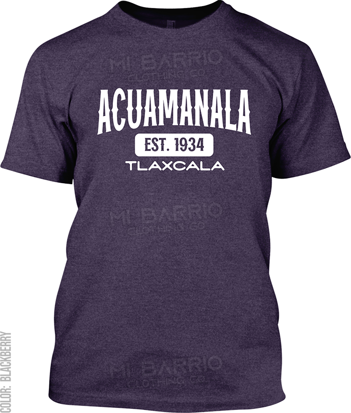 Acuamanala, Tlaxcala Signature T-Shirt