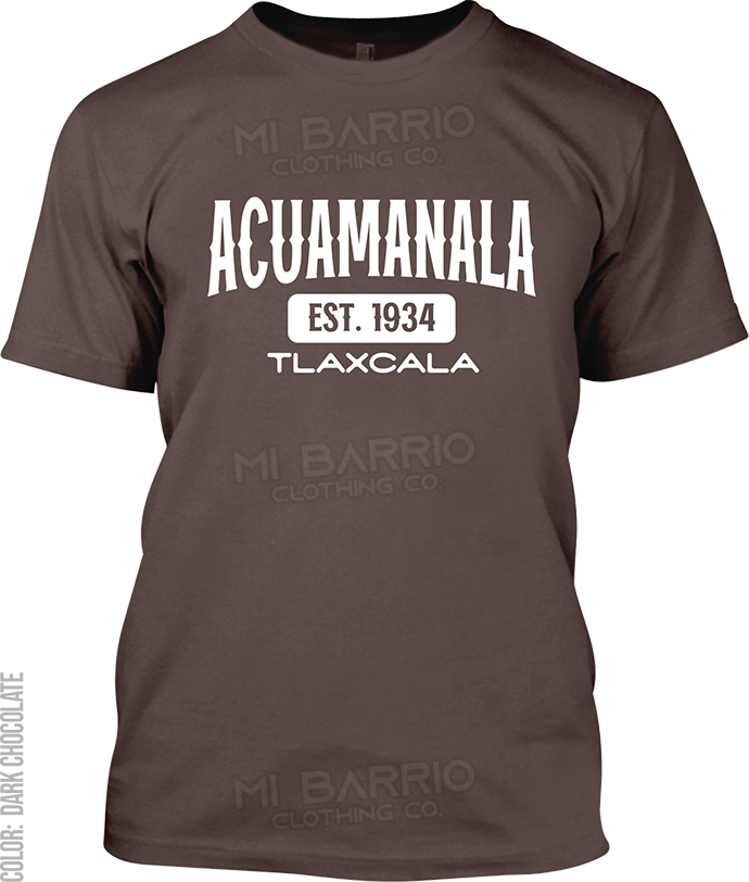 Acuamanala, Tlaxcala Signature T-Shirt