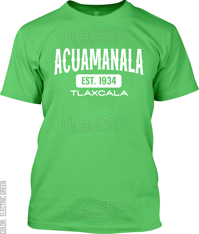 Acuamanala, Tlaxcala Signature T-Shirt