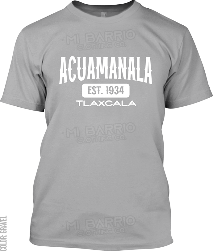 Acuamanala, Tlaxcala Signature T-Shirt