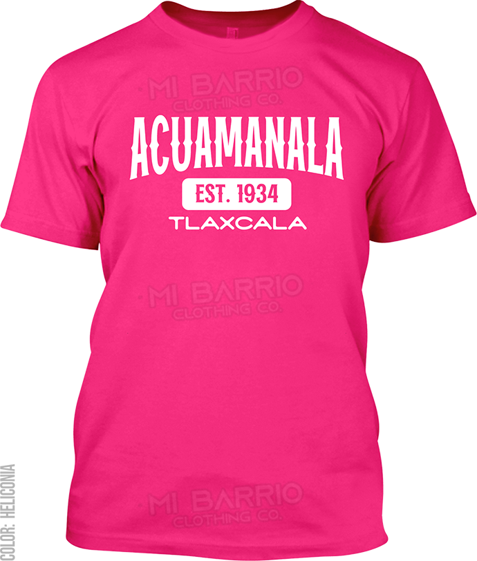 Acuamanala, Tlaxcala Signature T-Shirt