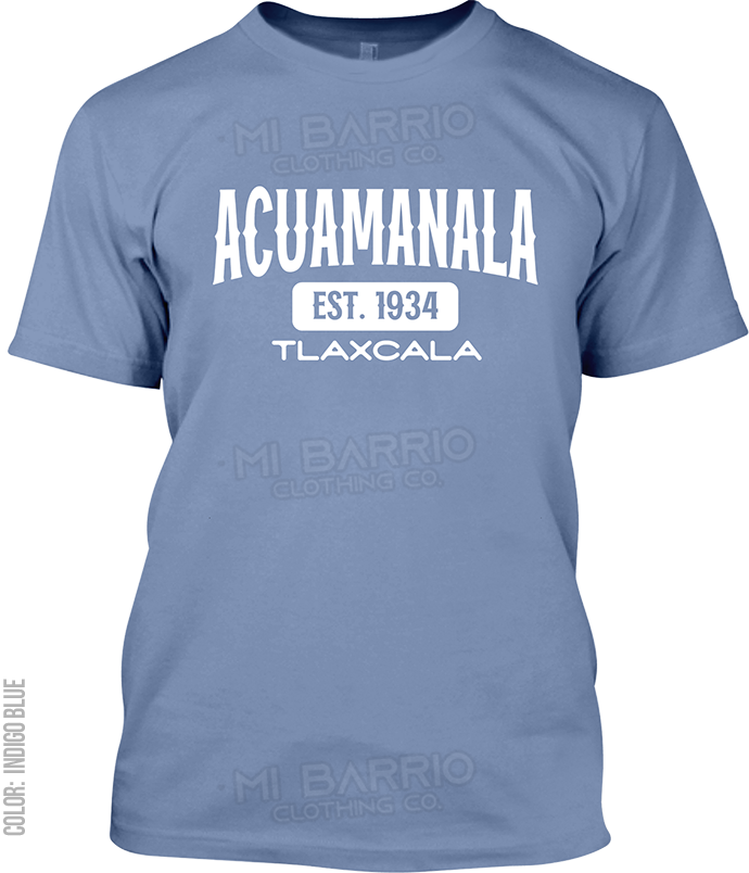 Acuamanala, Tlaxcala Signature T-Shirt
