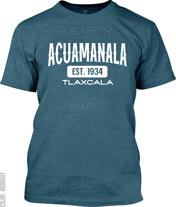 Acuamanala, Tlaxcala Signature T-Shirt
