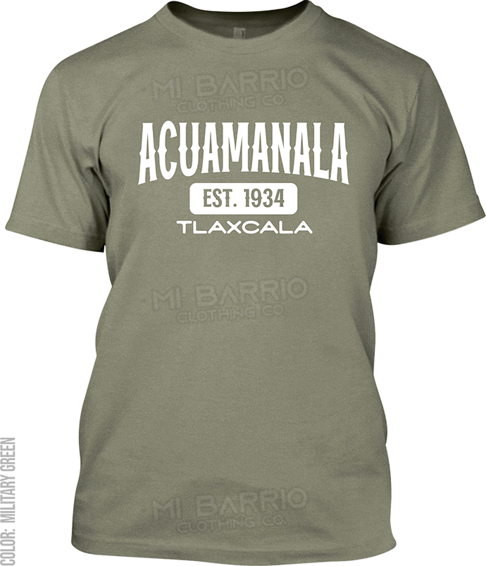 Acuamanala, Tlaxcala Signature T-Shirt
