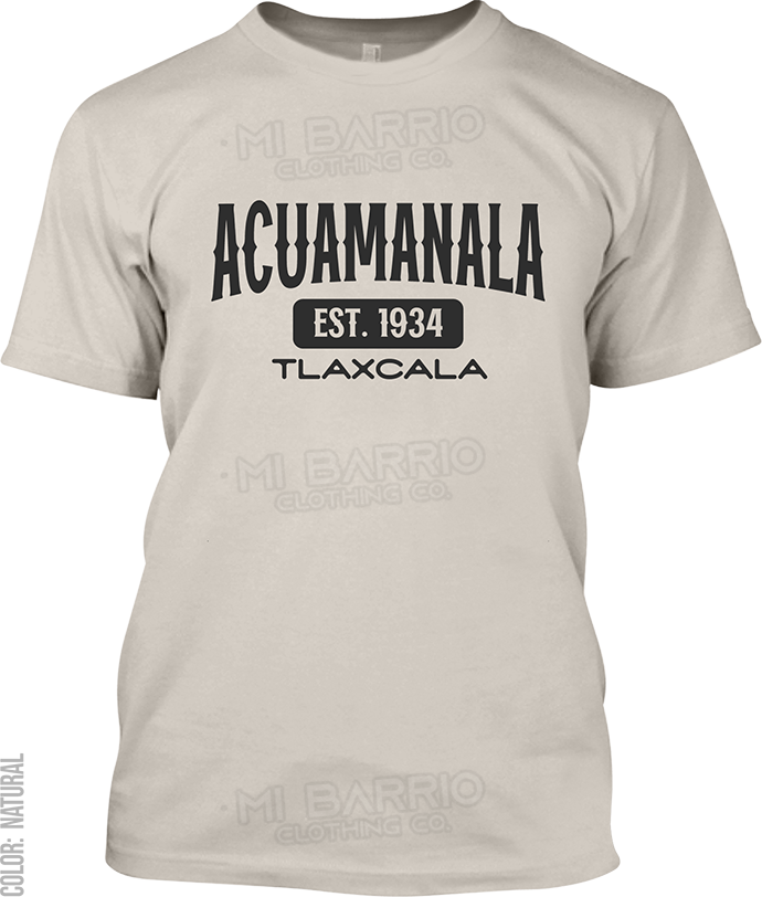 Acuamanala, Tlaxcala Signature T-Shirt