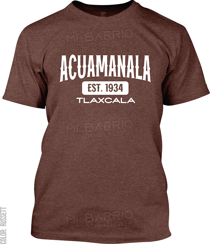 Acuamanala, Tlaxcala Signature T-Shirt