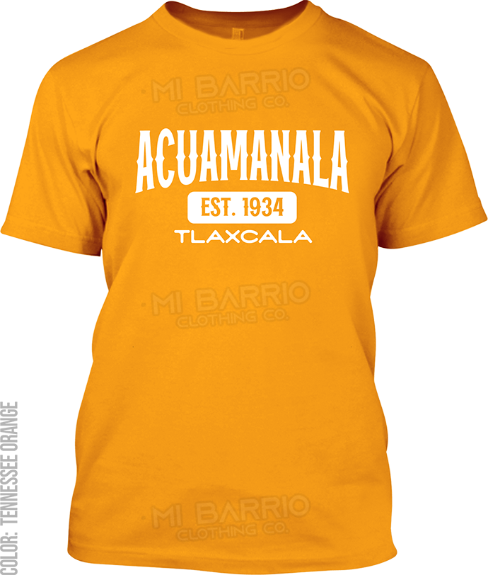 Acuamanala, Tlaxcala Signature T-Shirt