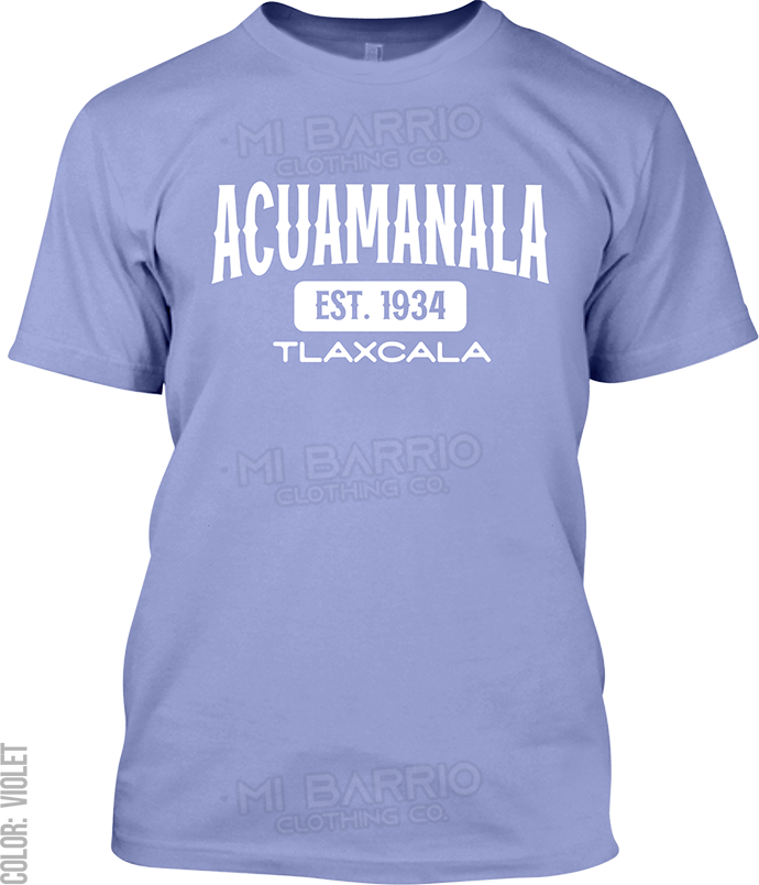Acuamanala, Tlaxcala Signature T-Shirt
