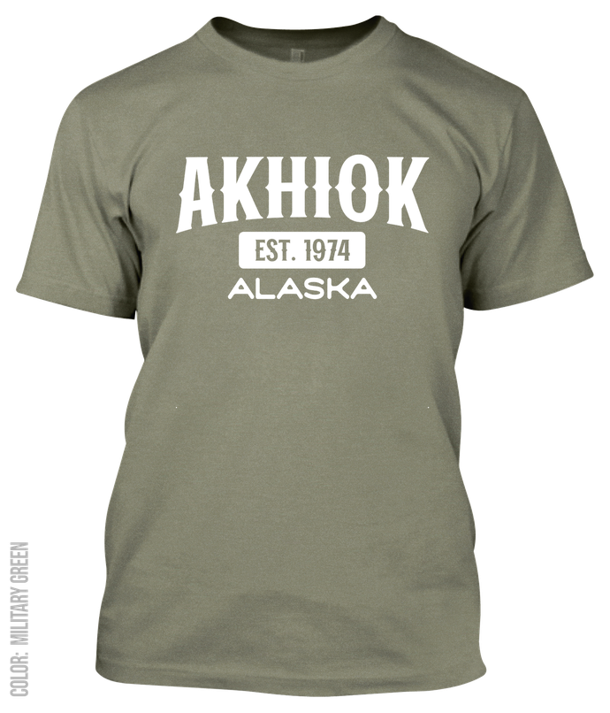 Akhiok, Alaska Signature T-Shirt