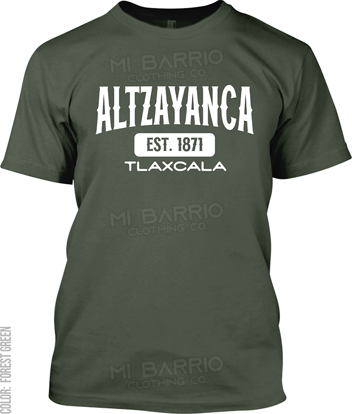 Altzayanca, Tlaxcala Signature T-Shirt