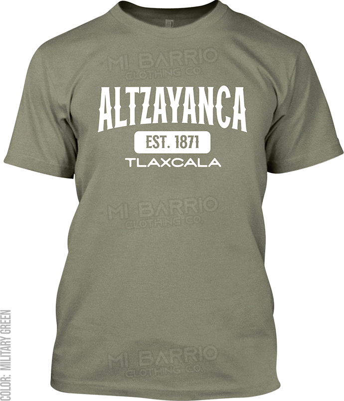 Altzayanca, Tlaxcala Signature T-Shirt