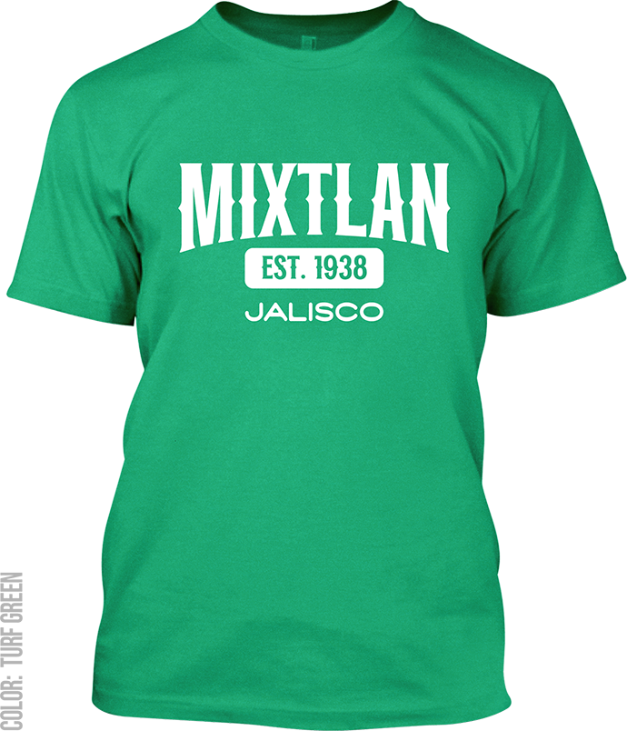 Mixtlan, Jalisco Athletic T-Shirt