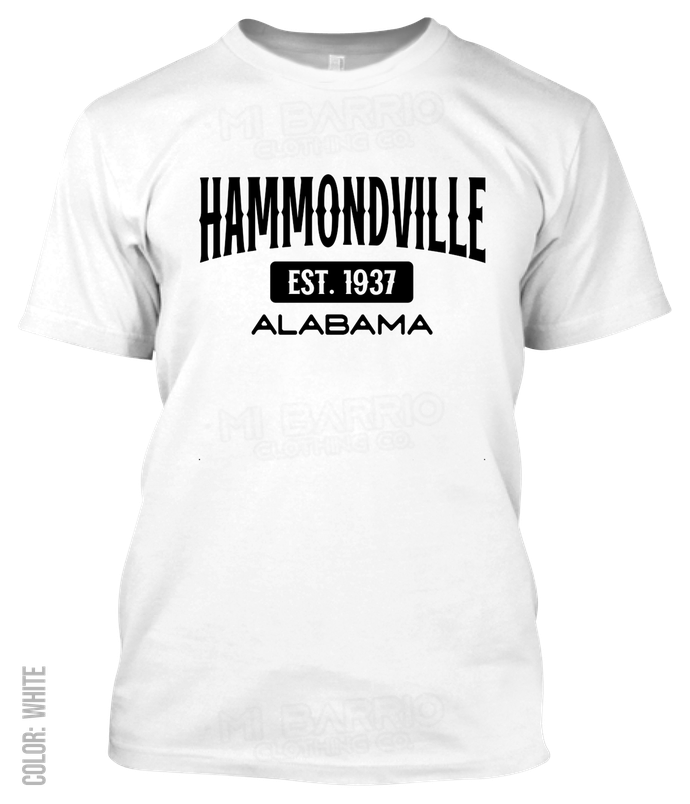 Hammondville, Alabama Athletic T-Shirt