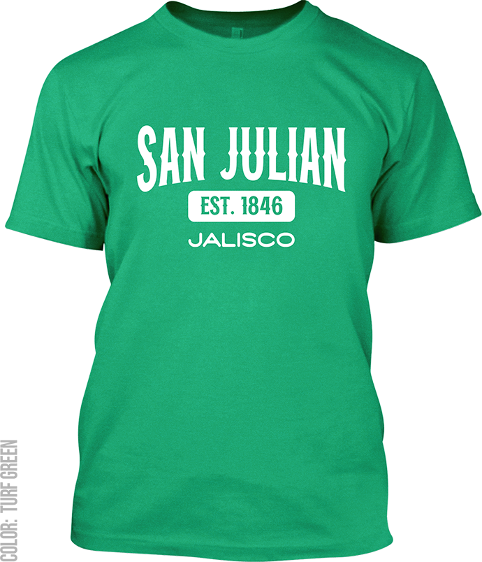 San Julian, Jalisco Athletic T-Shirt